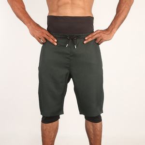 Nuevos Pantalones Cortos Deportivos Modestos 2026 para Hombres Musulmanes, Pantalones de Compresión para Gimnasio y Running, Ropa Deportiva Islámica Sunnah de Color Liso - Product Image 2