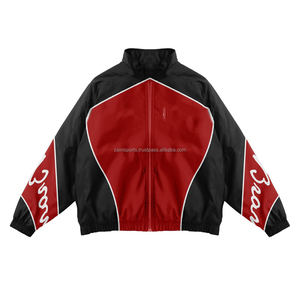 2025 vente en gros vêtements de Sport personnalisé en gros femmes coupe-vent veste femmes ourlet élastique couleur bloc coupe-vent veste à vendre - Product Image 1