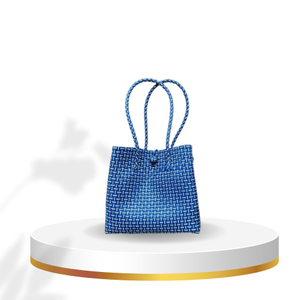 Bolso de mano de mujer ecológico de primera calidad al por mayor, material plástico reciclado tejido de Indonesia, bolsos de primera calidad para mujer - Product Image 5