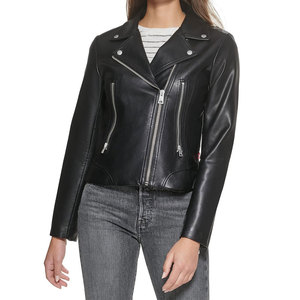 Vêtements pour femmes très demandés, nouvelle mode, vente en gros, veste d'hiver coupe-vent respirante en cuir, fabriquée au Pakistan - Product Image 1
