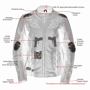 Veste en cuir de moto coupe-vent à manches longues de qualité supérieure, taille plus, entièrement brodée, vêtements de sport respirants, en vente - Product Image 5