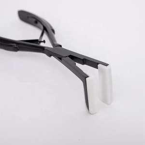 Pince d'extension de cheveux confortable en acier inoxydable de haute qualité respirante entièrement personnalisée dernière vente chaude - Product Image 2