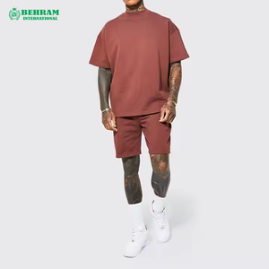 Camisetas Casuales Vintage de Manga Corta para Hombre, Tallas Grandes, Ecológicas, Antiarrugas, Transpirables, de Algodón Grueso, Corte Holgado - Product Image 4