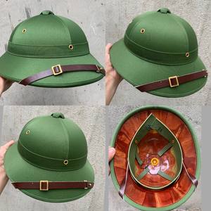 Dragonex Vietnam artesanías personalizado estilo Safari casco de paja casco deportivo precio competitivo diseño personalizado Color - Product Image 3