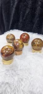 Red Pietersite <b>Crystal</b> <b>Ball</b> 50-55mm Meditation Display Sphere Quartz Gemstone Decorative Stone for Room Decor Healing Quartz - Product Image 5