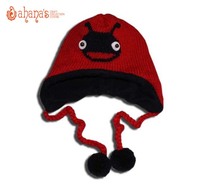 Gorro de Invierno Unisex 100% Lana Tejida, Bordado a Mano con Personajes Animales, Accesorio de Moda para Esquí, Regalo para Adultos, Estilo Nepalí Surtido
