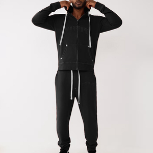 Survêtements surdimensionnés personnalisés avec logo pour hommes, tenues de survêtement, ensemble de jogging, survêtements personnalisés avec logo - Product Image 6