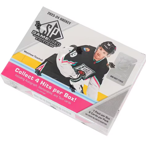 100% quality of 2023-24 Upper Deck SP Game-Used Hockey Hobby Box Factory sealed at Wholesale Price - Product Image 3