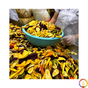 Mezcla de frutas secas VF fritas al vacío procesadas a partir de rodajas crujientes de cosecha tropical natural, ideal para aperitivos de fiesta a granel de Vietnam - Product Image 5