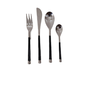 Ensemble de couverts en acier inoxydable de qualité supérieure avec or élégant poli parfait pour les mariages à la maison et la vaisselle de luxe - Product Image 3