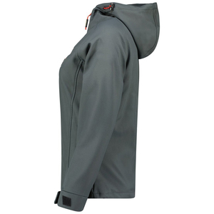 Veste Softshell pour femmes, durable, imperméable, coupe-vent, 100% nylon, activités de plein air, veste décontractée à capuche, parfaite pour les voyages - Product Image 4