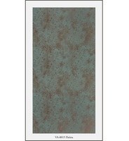 Panneau mural composite abstrait en métal en acier corten VA-8014 avec une résistance supérieure et un attrait esthétique pour les installations murales