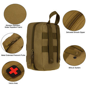 ชุดปฐมพยาบาลฉุกเฉิน, กระเป๋าคาดเอวสำหรับปีนเขากลางแจ้งแคมป์ปิ้งกระเป๋าเดินทางเพื่อความปลอดภัย - Product Image 5