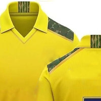 Prix bon marché Impression par transfert de chaleur Logo Hommes Nouveau design Sportswear Cricket T-Shirt Vente en gros Personnalisé 100% Polyester Plus Size