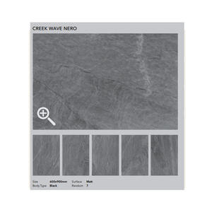 Países europeos 600x600 600x900 Baldosas de porcelana de marfil negro brasileño de alta resistencia Baldosas antideslizantes para exteriores 20mm - Product Image 3