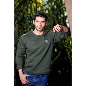 เสื้อสเวตเชิ้ตคอกลม WYLDER รุ่น Winter ป้องกันรอยยับ ป้องกันการหดตัว ผ้าถัก สไตล์สตรีทแวร์ ดีไซน์ลายสกรีน มีไซส์ XS-XL - Product Image 6
