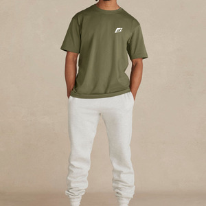 Camiseta Unisex de Alta Calidad 100% Algodón, 240 Gramos, OEM, Transpirable, Ecológica, con Logotipo Personalizado, Camisetas Blancas para Hombre al por Mayor B2B - Product Image 1