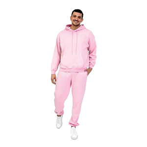 Sweat à capuche délavé à l'acide et survêtement pour hommes fabricant de vêtements personnalisé imprimé papillon - Product Image 1