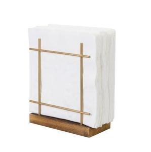 Servilletero de metal más vendido para decoración de mesa con servilletero de colores y tamaños personalizados para hoteles y cafeterías de mesa - Product Image 1