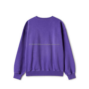 เสื้อสเวตเตอร์ผ้าฟลีซสำหรับผู้ชายเสื้อสเวตเตอร์แบบสวมหัวคอกลมผ้าฝ้ายพิมพ์ลาย3D สำหรับฤดูหนาวโลโก้ตามสั่ง - Product Image 6