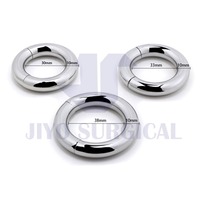 Penggantung Skrotum Berat 50x35mm, Peregang Penis Magnetik, Sumbat Anal Baja Tahan Karat, Liontin Bola Manual untuk Terapi Pijat Pria Dewasa