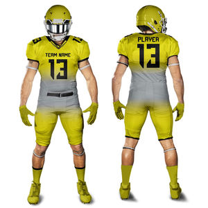 Maillot de football américain sur mesure de meilleure qualité Kits à manches courtes respirantes en gros Tops de football grande taille de haute qualité - Product Image 6