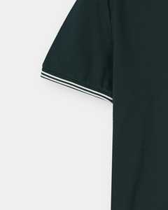 เสื้อโปโลผู้ชายคุณภาพดีที่สุด ออกแบบเองได้ คอเสื้อลายพราง ผลิตในปากีสถาน แขนสั้น เสื้อยืดโปโลผู้ชาย - Product Image 4