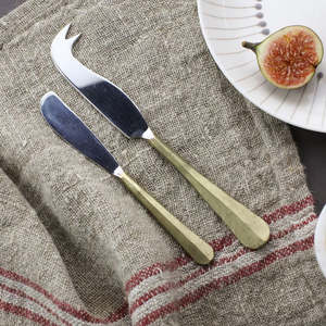 Luxury Premium Quality Stainless Steel <b>Cheese</b> Knife And Butter Knife With Gold Colored Handle <b>Cheese</b> <b>Set</b> In Best Price - Product Image 4
