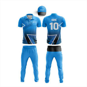 ชุดคริกเก็ตแฟชั่นสุดฮิต โลโก้สั่งทำได้ ผู้ผลิตมืออาชีพ Sarama Sports CUS-220 ผ้าโพลีเอสเตอร์ระบายอากาศเย็นสบาย - Product Image 5