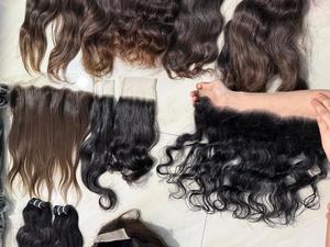 Extensions de cheveux humains indiens non traités, cuticules naturelles de qualité alignée, 100%, traitement chimique gratuit, doux et confortable - Product Image 3