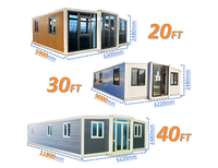 Casa Container Prefabbricata Modulare Personalizzabile per Ufficio Portatile e Dormitorio del Personale