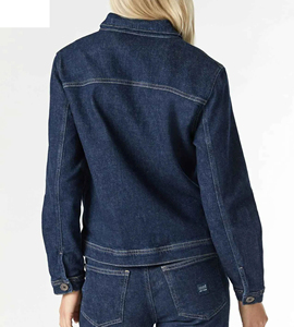 New Arrival 2025 Top Quality Women Denim Jacket Wholesale Price Long <b>Sleeve</b> Latest Fashion Women Denim Jacket - Product Image 2