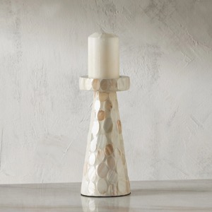 Linterna de vela de lujo hecha a mano, luz decorativa elegante, acento artístico para el hogar para dormitorio, decoración de mesa de sala de estar - Product Image 5