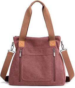 Wholesale Bohemian Cotton <b>Canvas</b> Tote <b>Bags</b> Chains Zipper Gusset Small Gift <b>Bags</b> Handles Women's Messenger <b>Bags</b> <b>Large</b> Capacity - Product Image 4