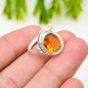 Thủ công sterling bạc <span class=keywords><strong>Ruby</strong></span> hình bầu dục cắt phòng thí nghiệm tạo ra đá quý Nhẫn IGI chứng nhận 10x14mm có thể điều chỉnh chúng tôi kích thước vòng - Product Image 2