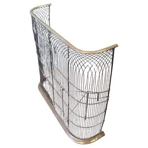 Mesh Fireplace Screen <b>Fire</b> <b>Guard</b> Metal Decorative Mesh Solid Baby Safe Proof Black Wrought Iron <b>Fire</b> Place Handmade - Product Image 5