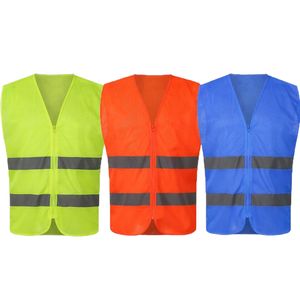 Custom Made Breathable Material <b>Men</b> Workwear Safety <b>Vest</b> ANSI Class 1 Waterproof <b>Slim</b> Fit Factory Price with Customized Logo - Product Image 3