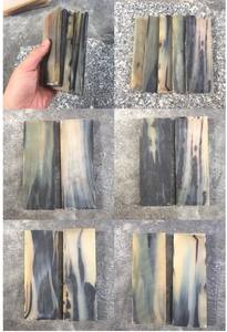 Placa de cuerno de búfalo Natural 100%, la mejor calidad para marco de gafas ópticas, tamaño personalizado, técnica cruda, precio económico - Product Image 2