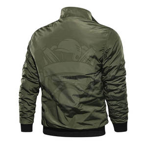Venta al por mayor de secado rápido de los hombres chaqueta de invierno de lona de poliéster hecho en línea Venta de chaqueta - Product Image 2