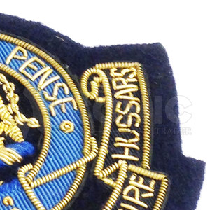 Badges de blazer brodés de haute qualité Taille personnalisable Fabriqué au Pakistan Style en gros avec décoration en dentelle - Product Image 4