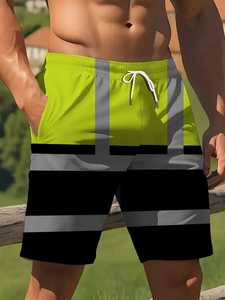 Short de bain réfléchissant haute visibilité - Product Image 3