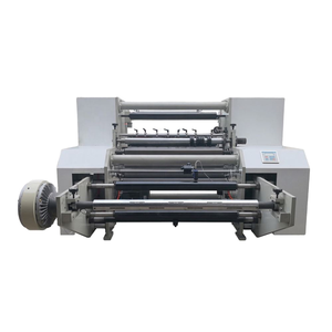 Machine de découpe et de rembobinage automatique de film plastique de qualité industrielle, lame en aluminium et acier au carbone, personnalisable OEM, garantie 3 ans - Product Image 2