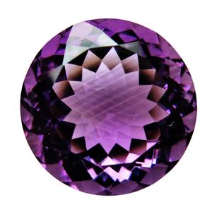 หินอเมทิสต์สีม่วงเจียระไนแบบเหลี่ยมเพชรพลอยขนาด10มม. 11มม. 12มม. กำหนดขนาดเองขายส่ง - Product Image 4