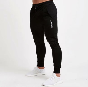 Pantalones de algodón de talla grande con logotipo personalizado, pantalones de chándal para hombre, Jogger, gimnasio, sudor, entrenamiento, Fitness, ropa suave, Joggers deportivos para hombre - Product Image 1