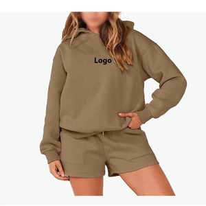Sweat à capuche long surdimensionné pour femme, en coton mélangé doux, velours, coupe décontractée, confortable, pour tous les jours, vêtements de rue, hiver - Product Image 6