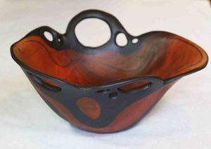 RÉSINE ÉPOXY FAITE À LA MAIN DE QUALITÉ SOLIDE avec bols Bol de serveur de salade de mangue Design moderne et fêtes de mariage d'Inde - Product Image 3