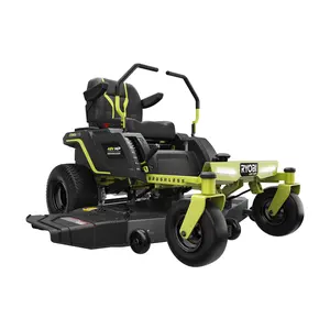 Actual Exht NEW Discounted RYOBIS 48-Volt Brushless 54 in. 115 Ah Battery Electric Riding Zero Turn Mower