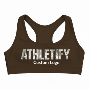 Sujetador Deportivo para Mujer, Hecho a Medida, para Entrenamiento Atlético, Gimnasio, Sin Costuras, Elástico, Compresión, Ajuste Perfecto, Material Sostenible y Ecológico. - Product Image 1