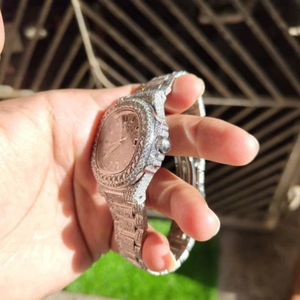 Montre de laboratoire en diamant de qualité supérieure sur la montre glacée en diamant de laboratoire DEF à prix d'usine - Product Image 5