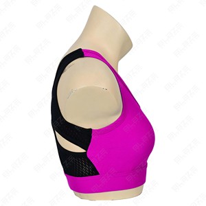 Sujetador Deportivo para Mujer de Color Sólido, Sin Costuras, de Alta Sujeción, para Yoga, Acolchado, Top de Gimnasio, Ropa Deportiva Transpirable, Diseño Personalizado 2026 - Product Image 5